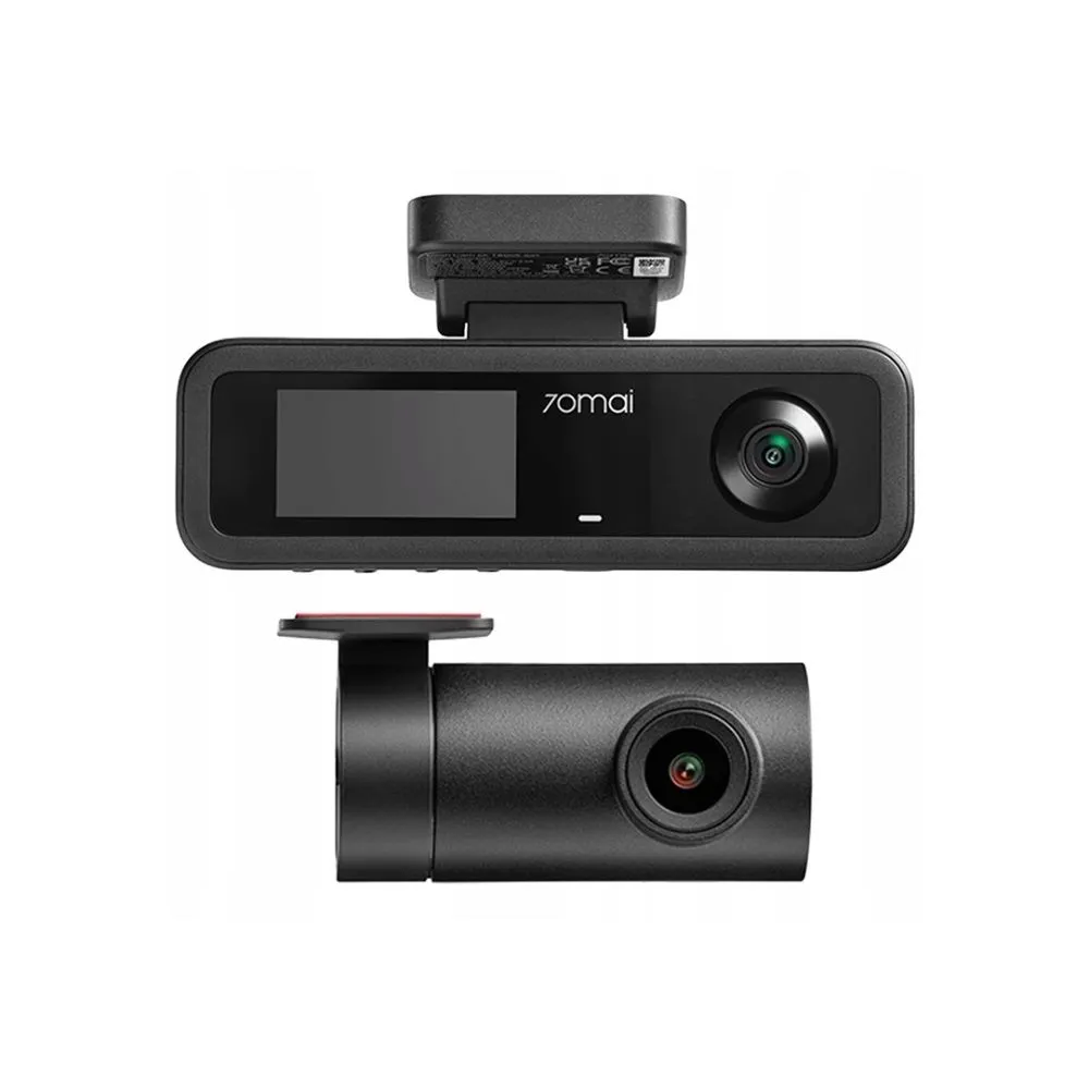70mai T400 3-Channel 1440P HDR Dash Cam with Infrared Night Vision