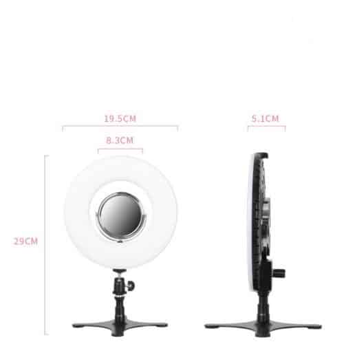 8 inch Dimmable 5500K LED Ring Light Kit