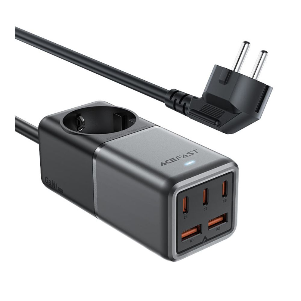 AceFast Fast Charge Power Strip Z3 PD75W GaN (3xUSB-C+2xUSB-A)