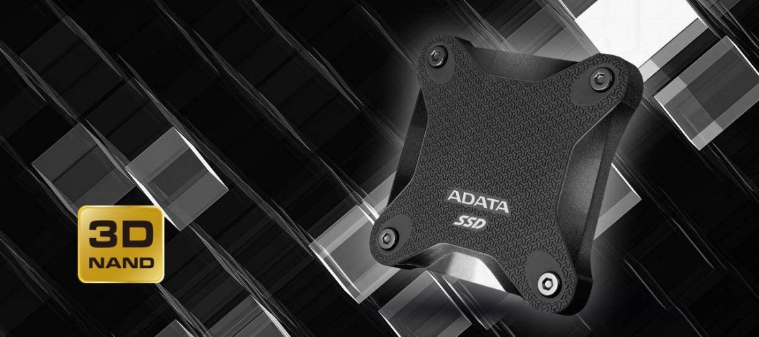 ADATA Entry Series SD600Q: 480GB Black External SSD USB 3.1 Xbox &amp; PS4 Compatible