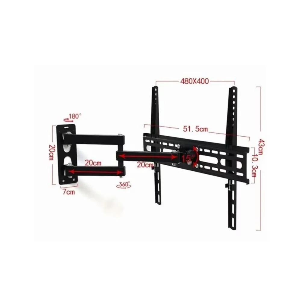 Advanced Full Motion TV Bracket Fits 23-60 Inch