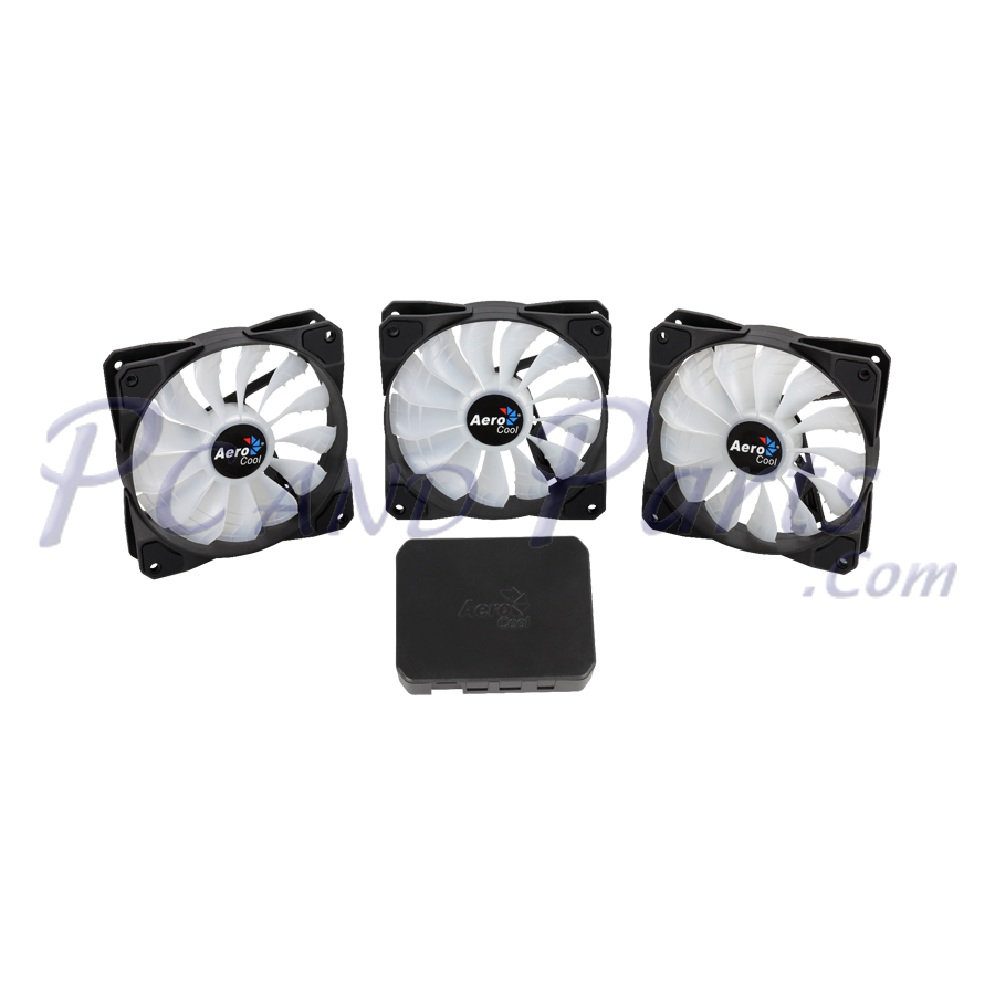 Aerocool Project 7 P7-F12 Pro RGB (3X Fans + Controller)