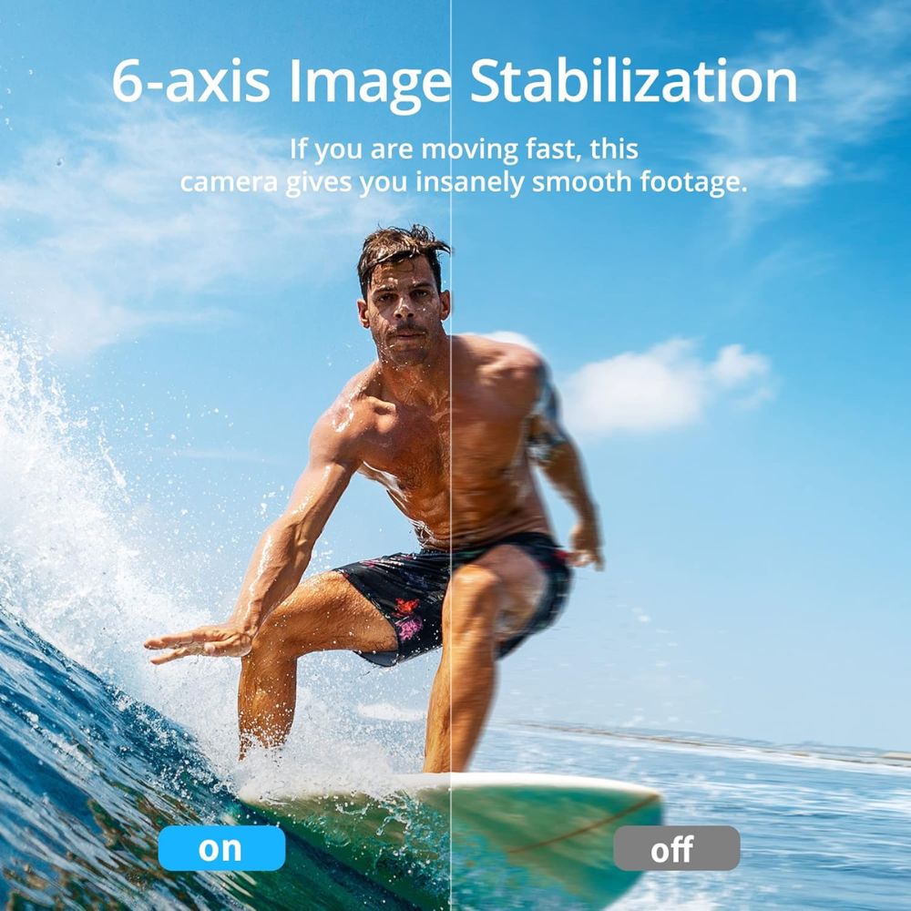 Akaso Brave 7 IPX8 Waterproof Action Camera 4K