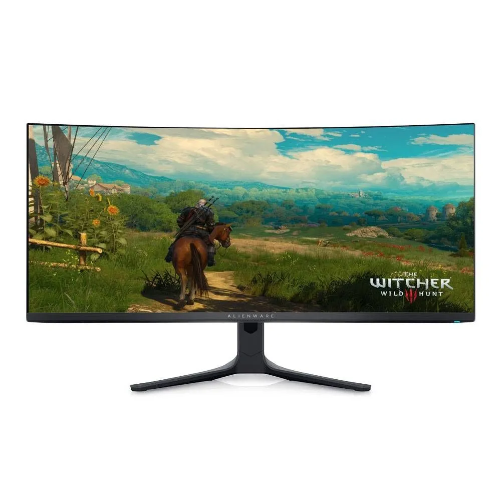 Alienware AW3423DWF 34″ WQHD 165Hz 0.1ms QD-OLED Curved Frameless Gaming Monitor with AMD FreeSync Premium Pro