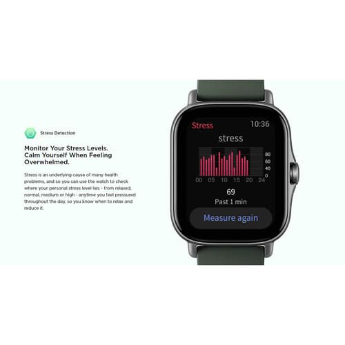 Amazfit GTS 2e GPS Smartwatch (Obsidian Black)