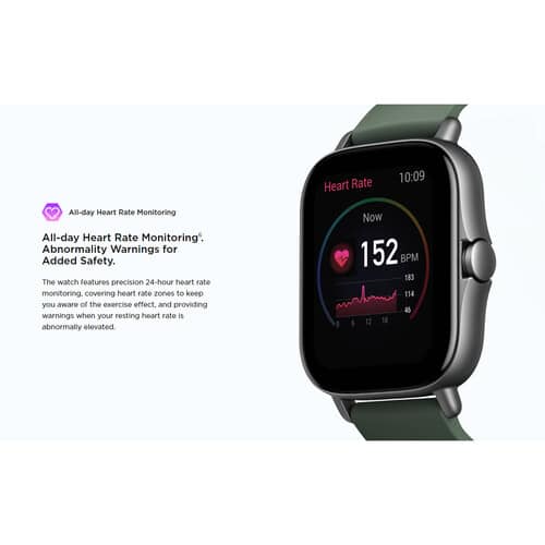Amazfit GTS 2e GPS Smartwatch (Obsidian Black)