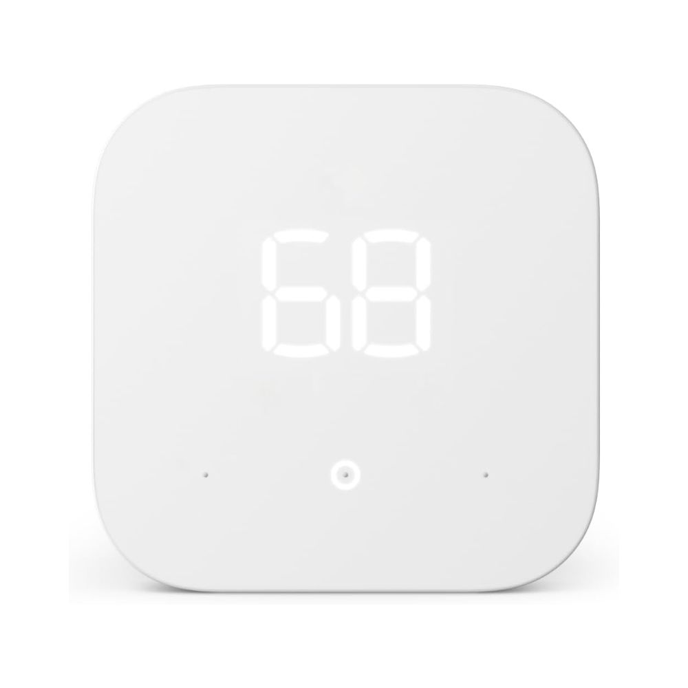 Amazon Smart Thermostat – Save money and energy – Works with Alexa and Ring – C-wire required
