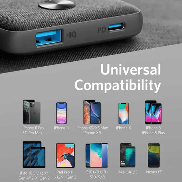 Anker Power Bank PowerCore III Sense 10K USB-C,(20W)