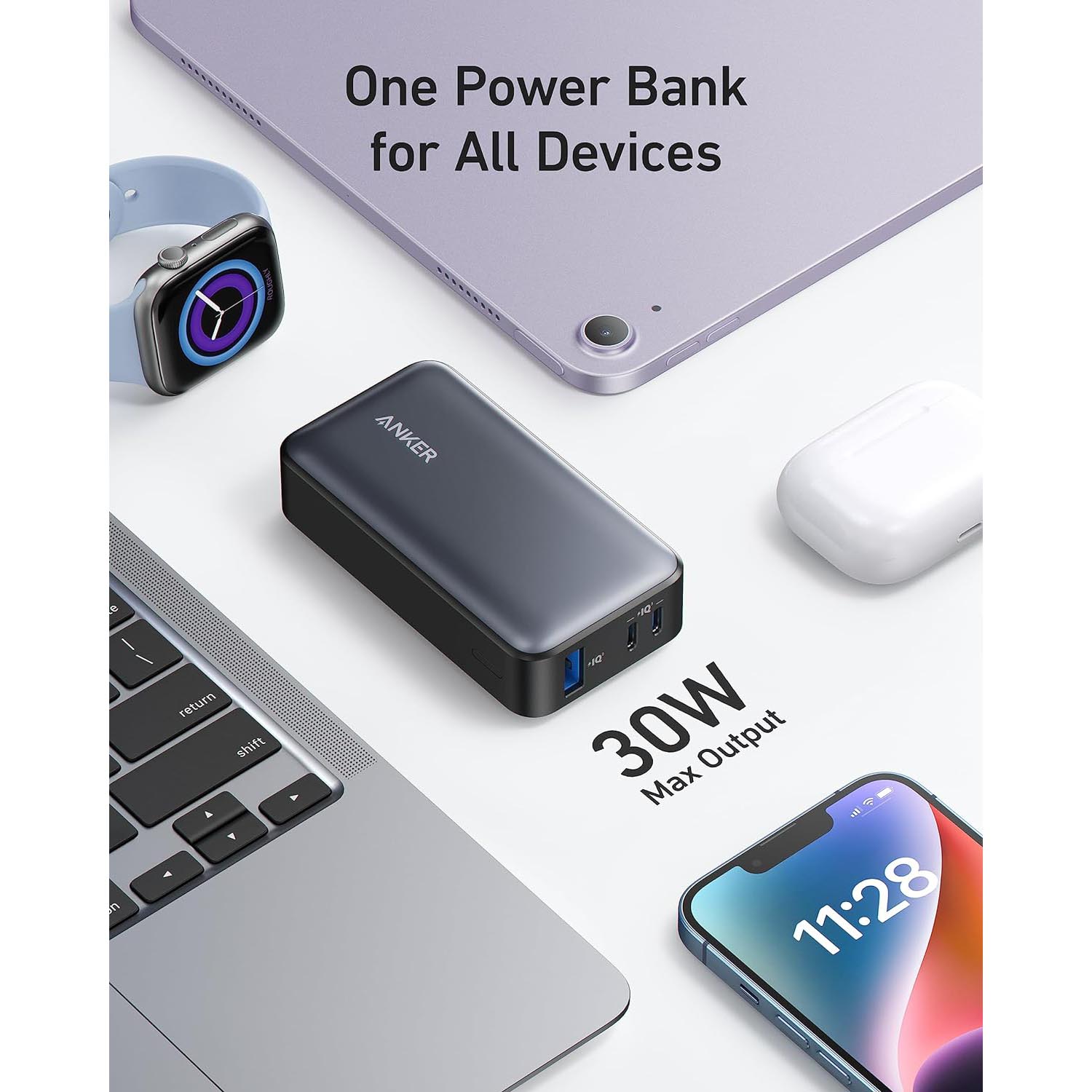 Anker 533 Power Bank PowerCore 30W 10,000mAh