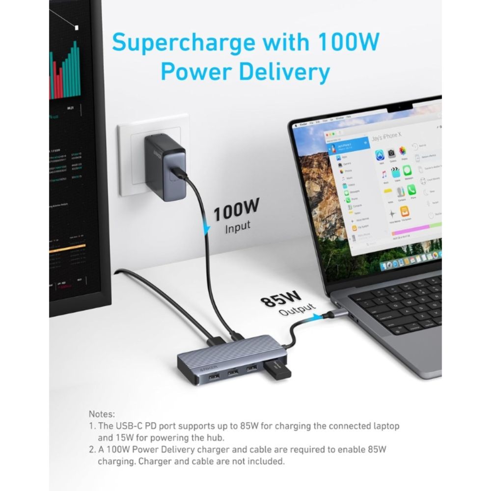 Anker 7-in-1 USB-C Hub (Dual Display)