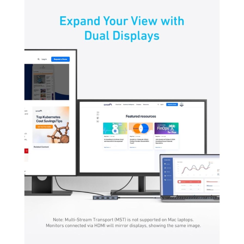 Anker 7-in-1 USB-C Hub (Dual Display)