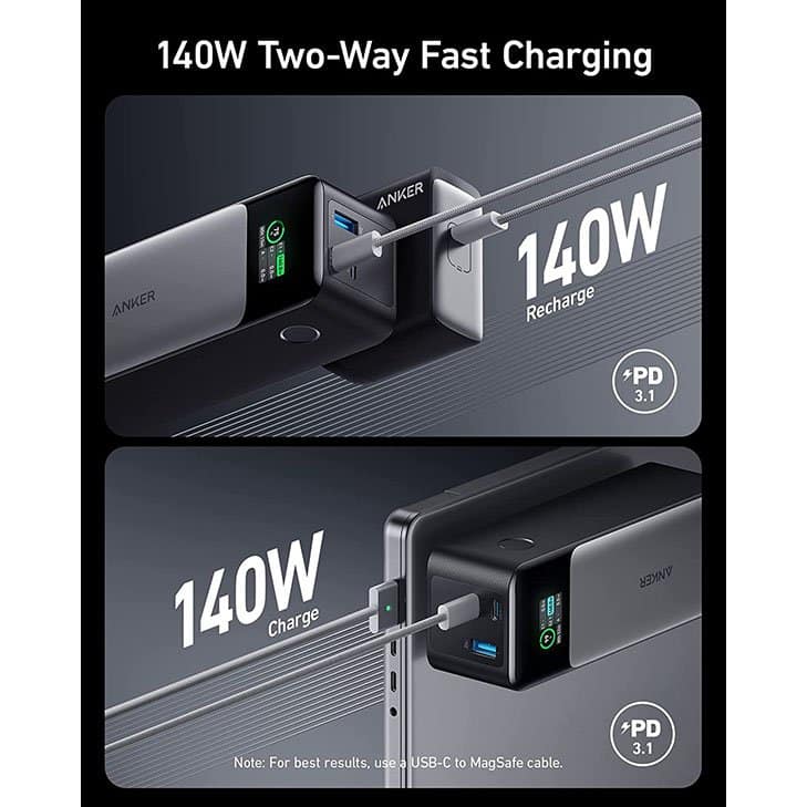 Anker 737 Power Bank (PowerCore 24K), 24,000mAh