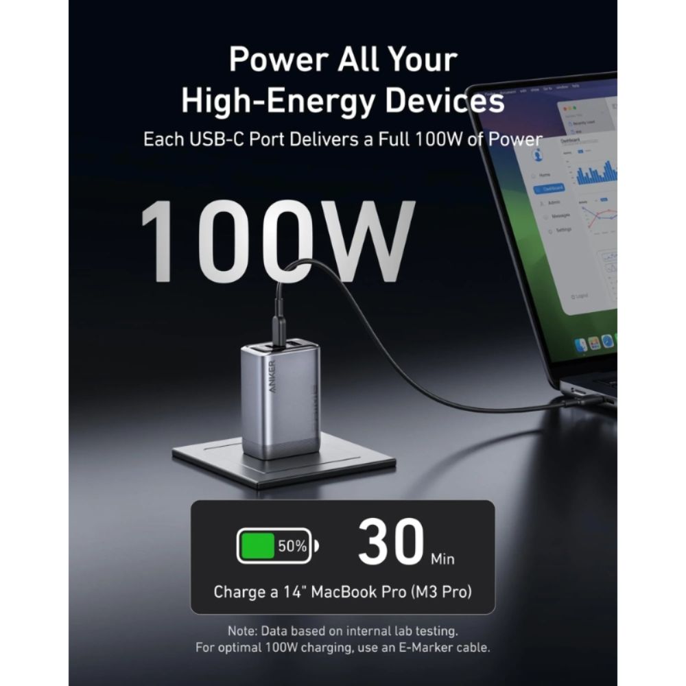 Anker Charger GaNPrime 100W