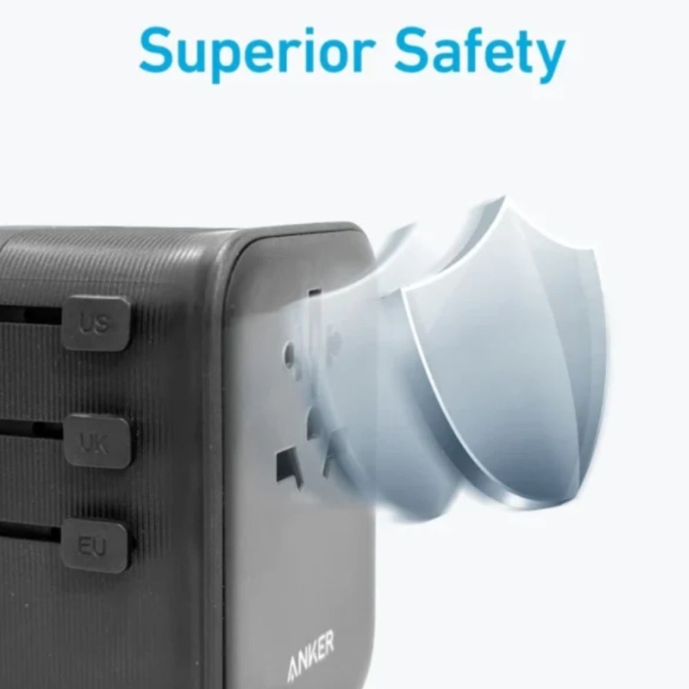 Anker Nano Travel Adapter (4 in 1, 65W)
