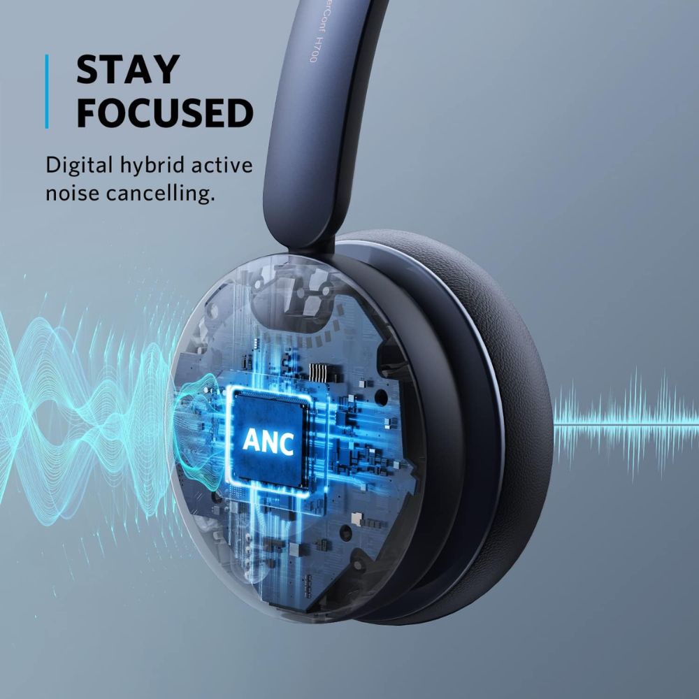 Anker PowerConf H700 Wireless Bluetooth Headset