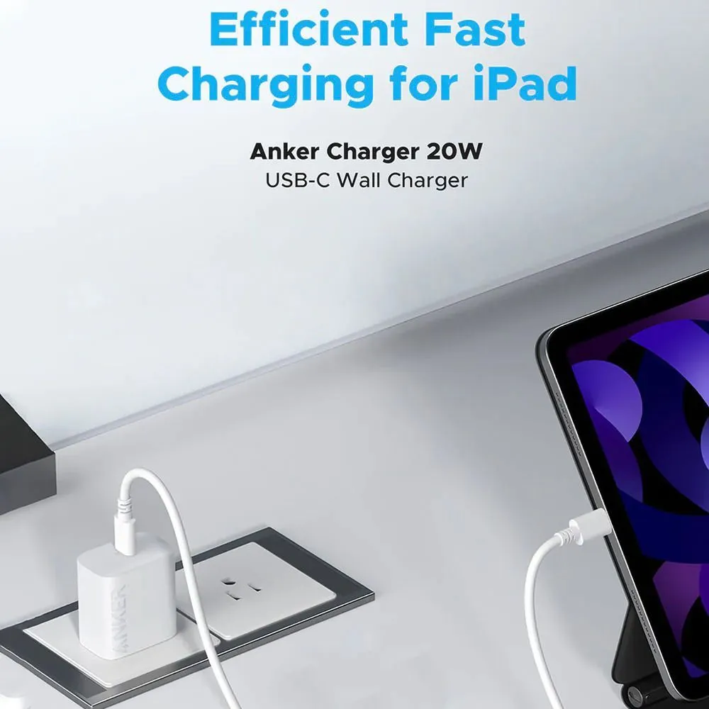 Anker PowerPort Wall Charger 20W USB-C Port - A2347L21