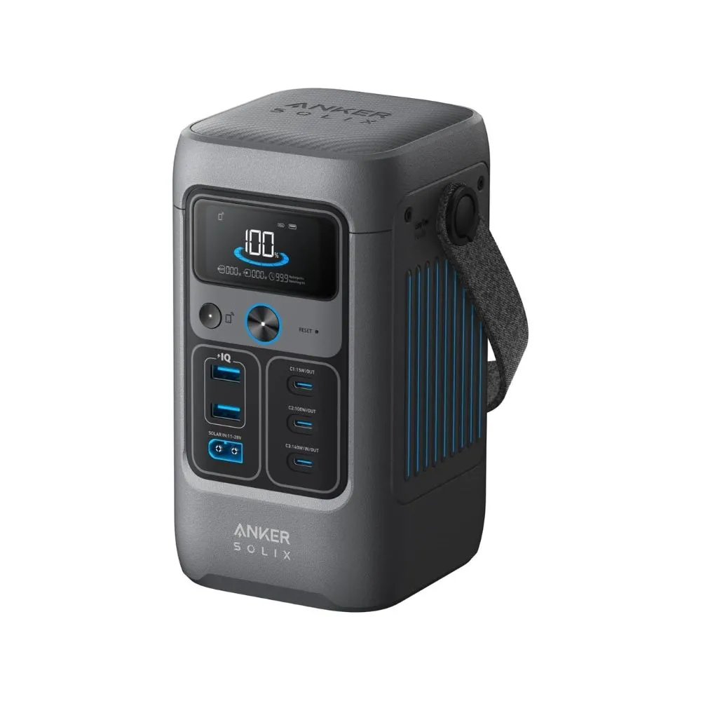 Anker SOLIX C200 DC Portable Power Station - 192Wh | 200W