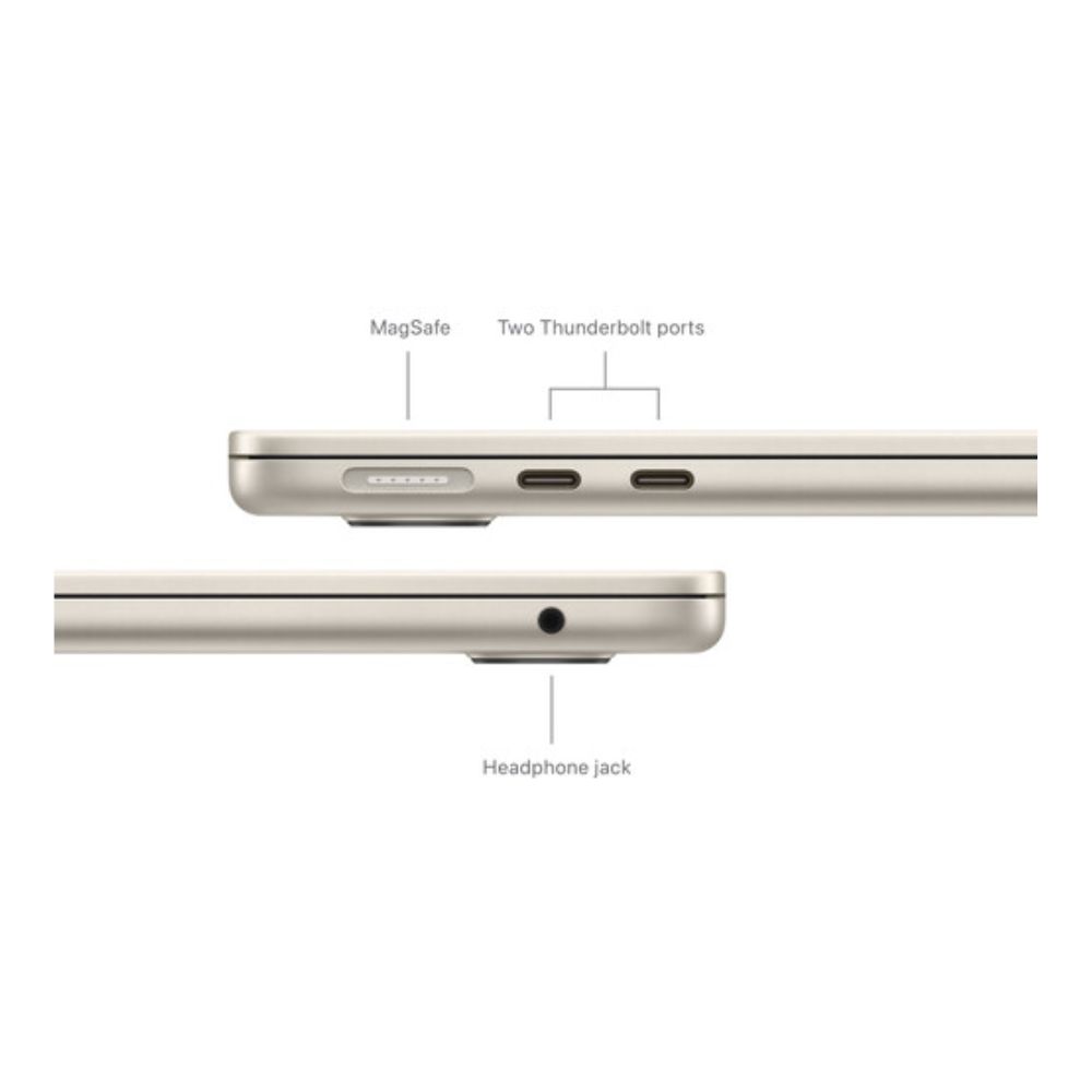 Apple 13″ MacBook Air (M3, Starlight) MRXU3LL/A