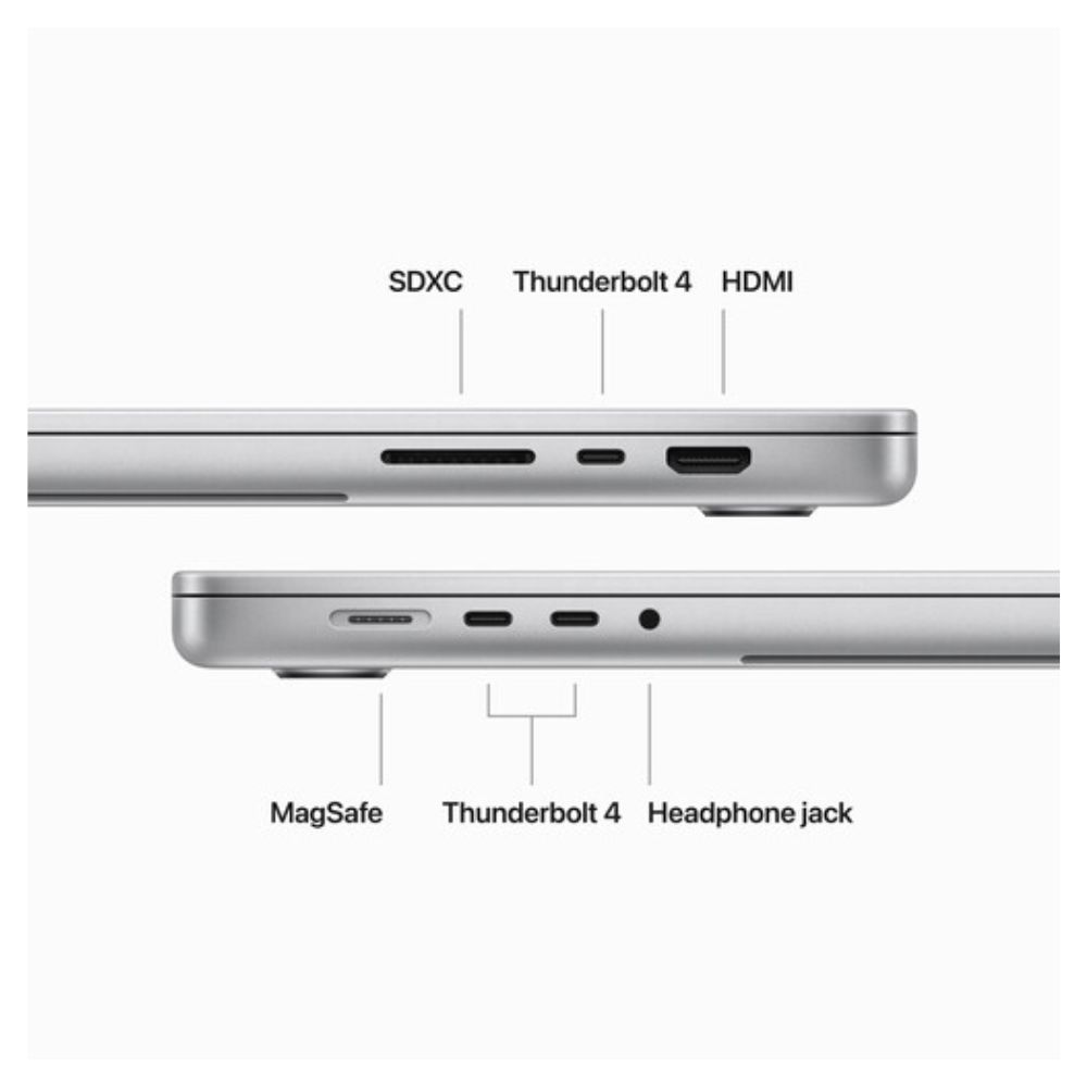 Apple 16″ MacBook Pro (M3 Max, Silver) MUW73