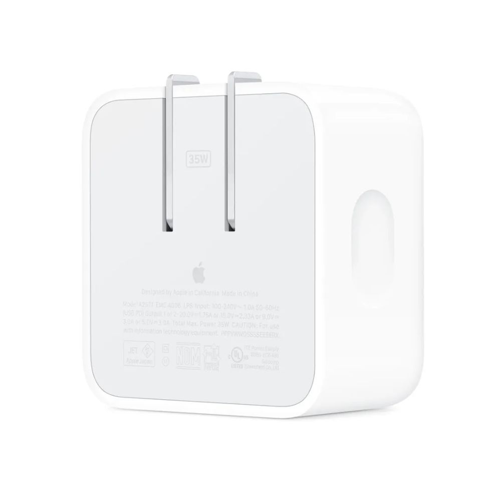 Apple 35W Dual USB Type-C Port Compact Power Adapter