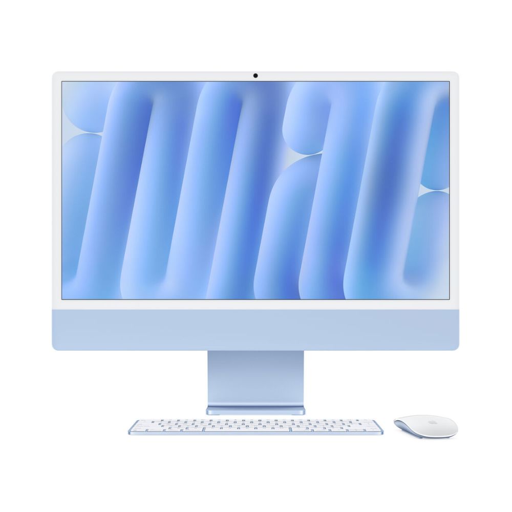 Apple iMac 24″ – M4 Chip – 8-Core CPU – 8-Core GPU – 24GB RAM – 1TB SSD – Blue