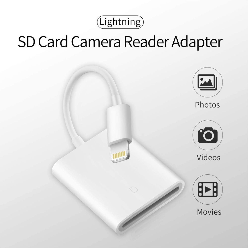 Apple MFi Certified SD Card Reader For Apple