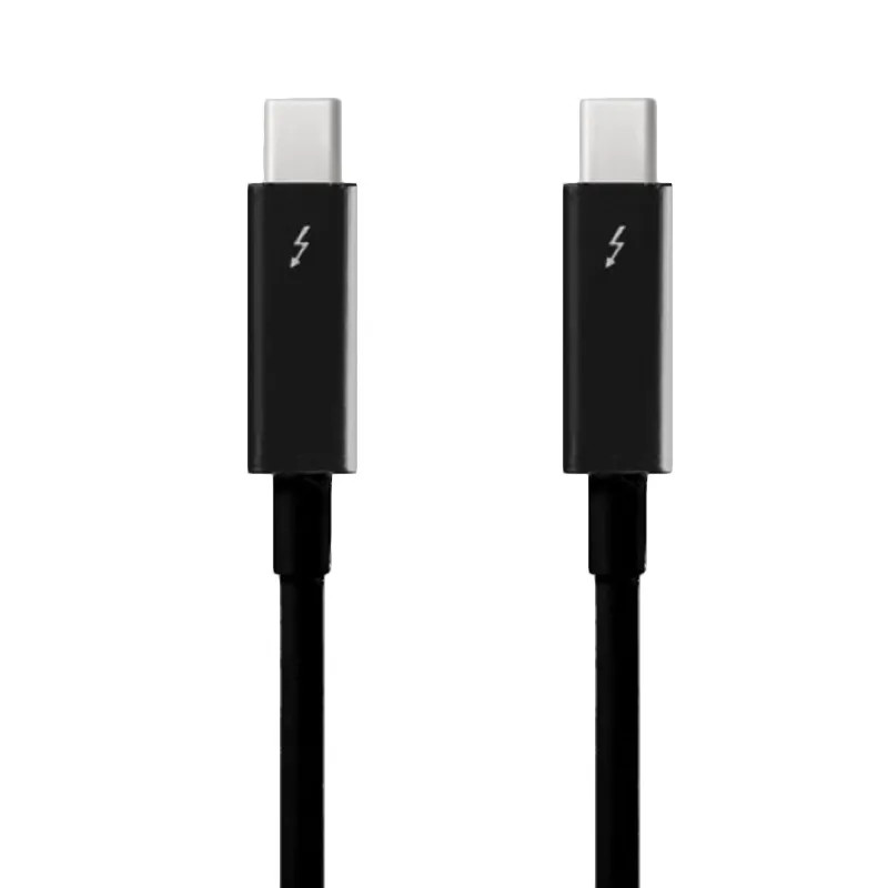 Apple ThunderBolt Data Transfer 0.5M Cable - Black | MF640