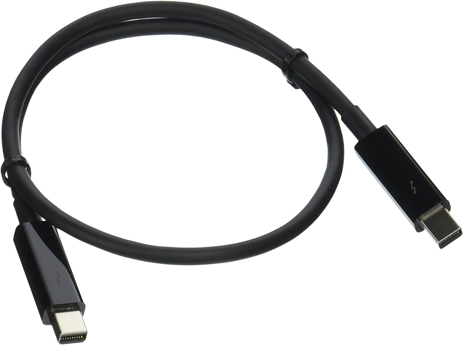 Apple ThunderBolt Data Transfer 0.5M Cable - Black | MF640