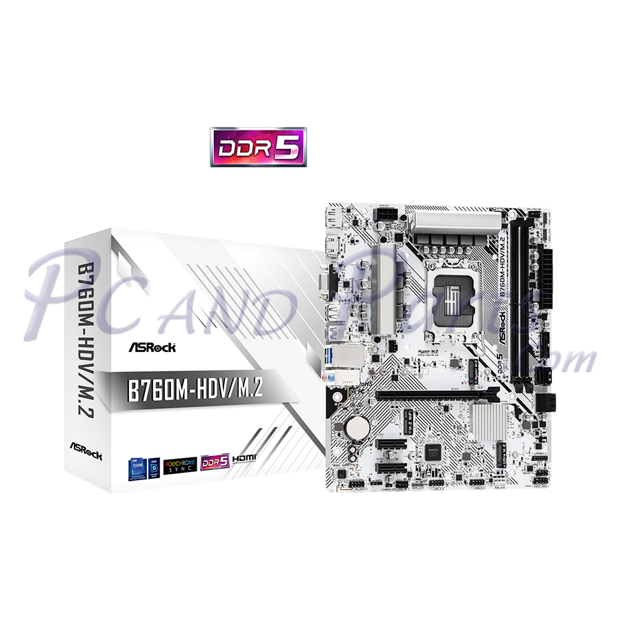 ASRock B760M-HDV/M.2 DDR5 LGA1700