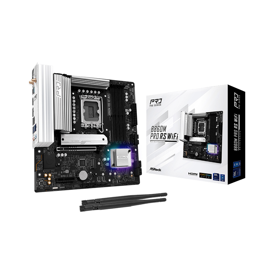 ASRock B860M Pro RS WiFi DDR5 LGA1851