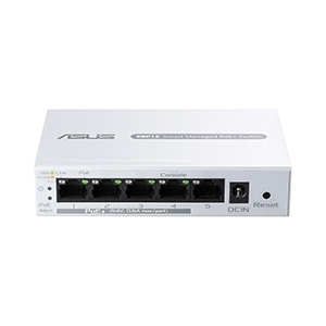 Asus ExpertWiFi EBP15 5-Port GbE Smart Managed PoE+ Switch
