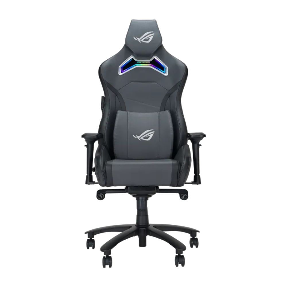 Asus ROG Chariot X Gaming Chair SL301W RGB, Aluminum frame, Premium PU Leather, Premium Materials, Gray