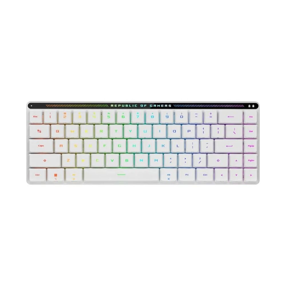 Asus ROG Falchion RX 90MP03ED-BKGA10, Low Profile wireless gaming keyboard, RGB per key, All Keys Programmable