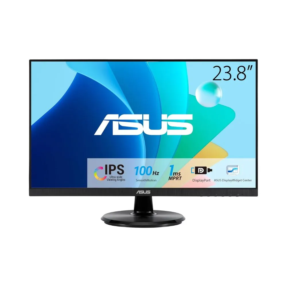 ASUS VA24DQFR – 23.8″ Eye Care Monitor – 100Hz – IPS – Built-in Speakers – Business Monitor