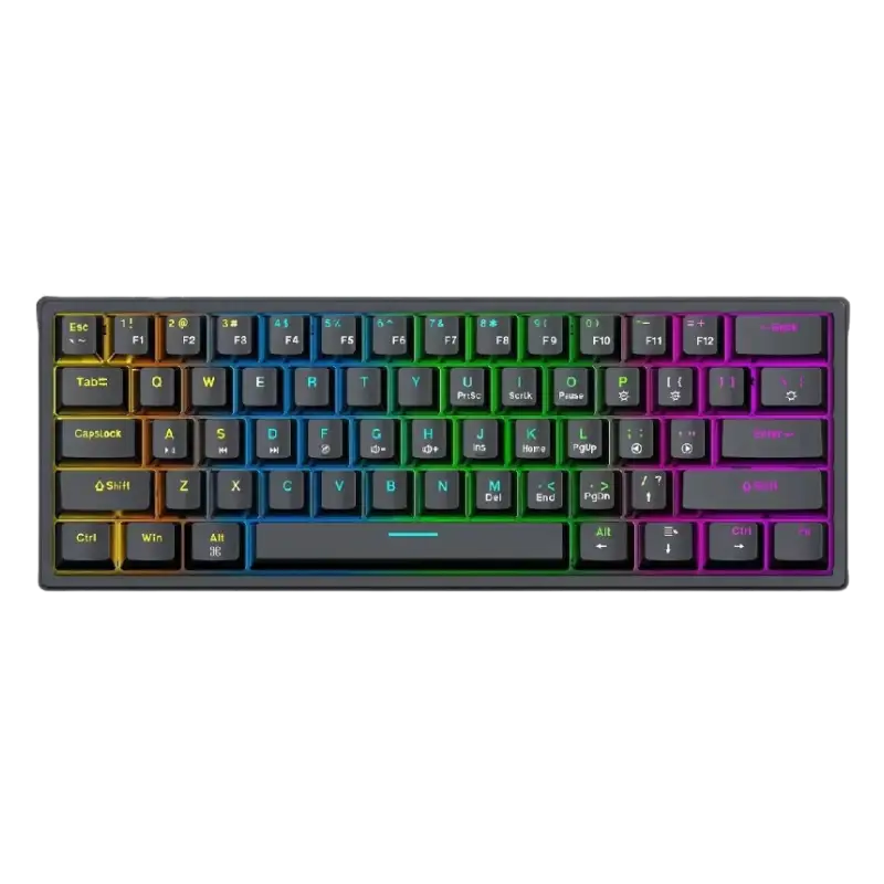 BAJEAL H61K 60% Mechanical Keyboard - White