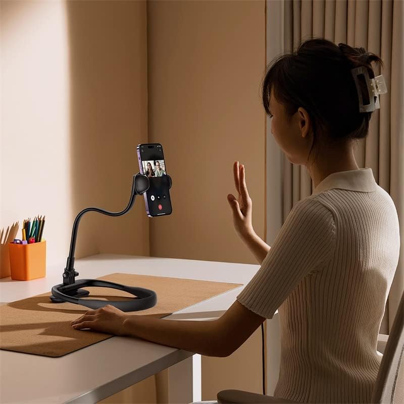 Baseus ComfortJoy Series universal neck mount, phone stand black