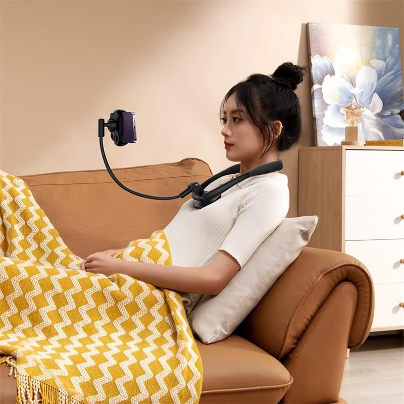 Baseus ComfortJoy Series universal neck mount, phone stand black