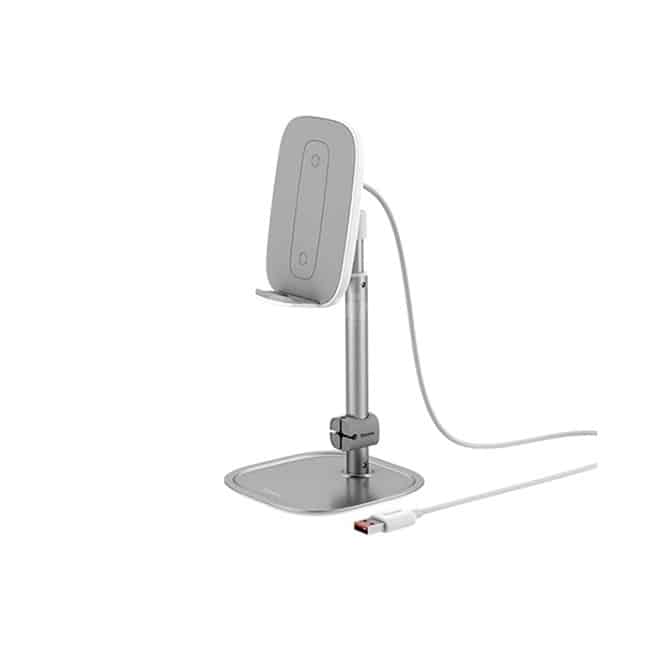 Baseus Literary Youth Desktop Bracket (Telescopic + Wireless Charging)