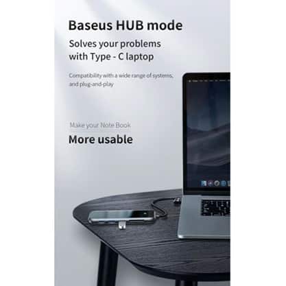 BASEUS Multi-function HUB UCN3276 Type-C to 7-port – 3 USB3.0