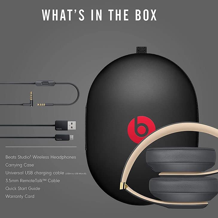 Beats Studio3 Wireless Noise Cancelling Over-Ear Headphones