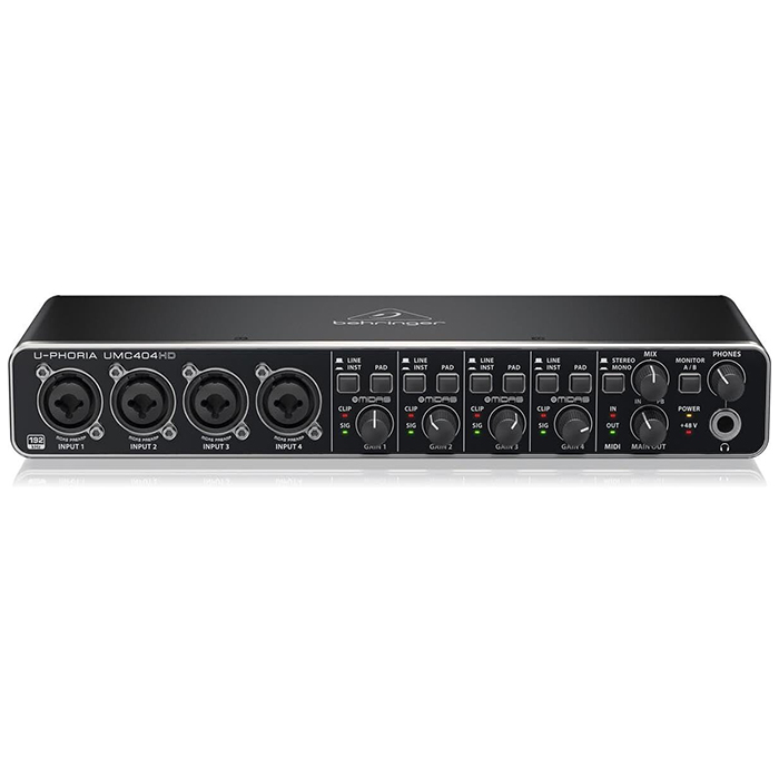 Behringer U-PHORIA UMC404HD USB Audio Interface