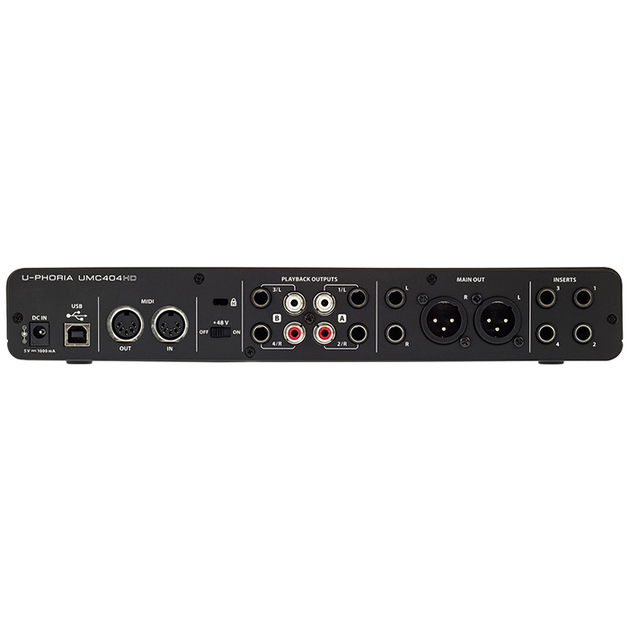 Behringer U-PHORIA UMC404HD USB Audio Interface