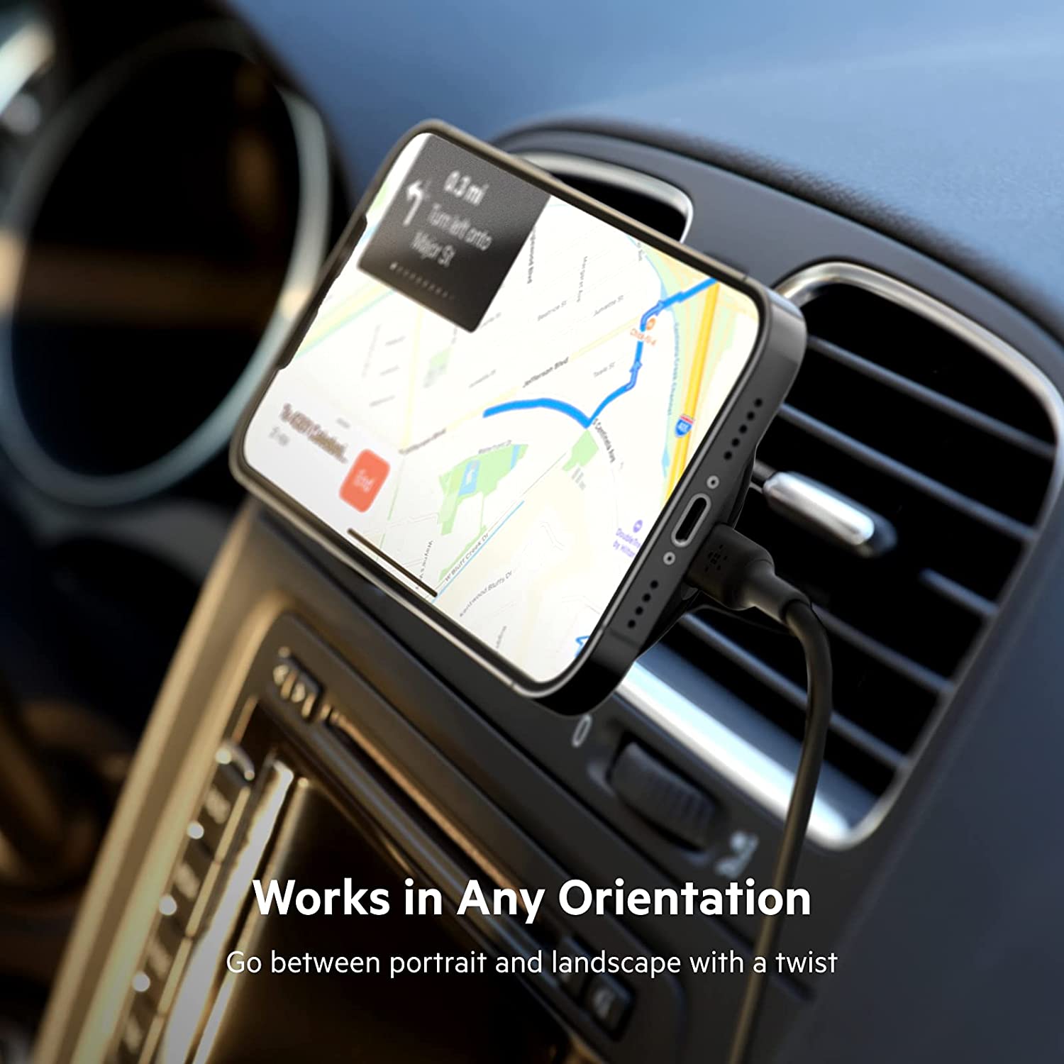 Belkin Magnetic Wireless Car Charger – MagSafe