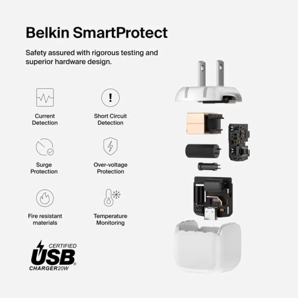 Belkin BoostCharge Compact 20W USB-C Charger