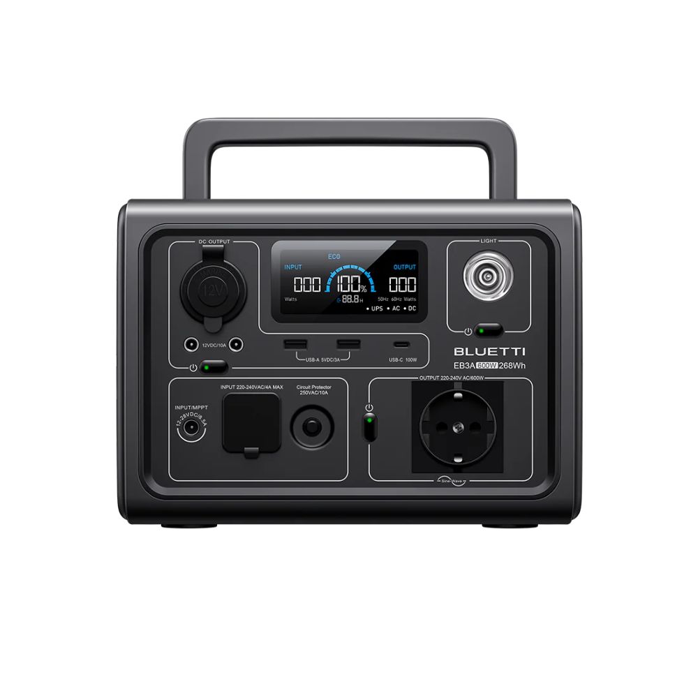 BLUETTI EB3A Portable Power Station | 600W 268Wh