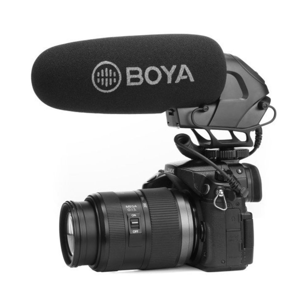 BOYA BY-BM3030 On-Camera Supercardioid Shotgun Microphone