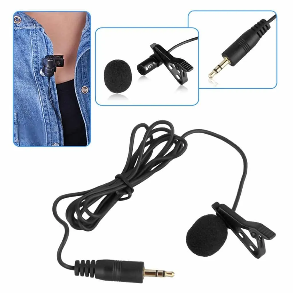 BOYA BY-M1 omnidirectional lavalier microphone