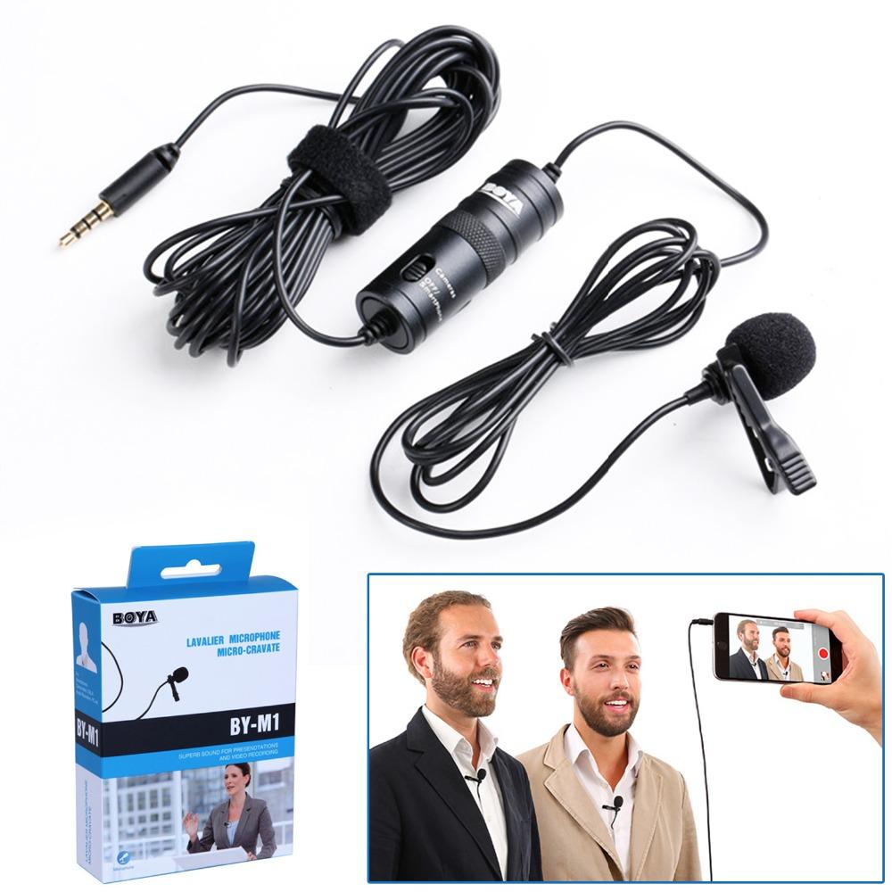 BOYA BY-M1 omnidirectional lavalier microphone