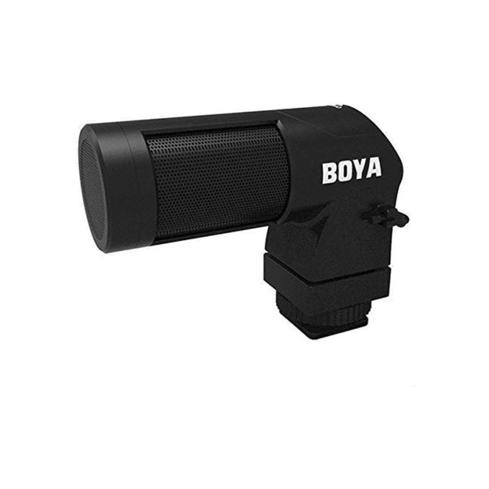 BOYA BY-V01 Stereo X/Y Mini Condenser Microphone
