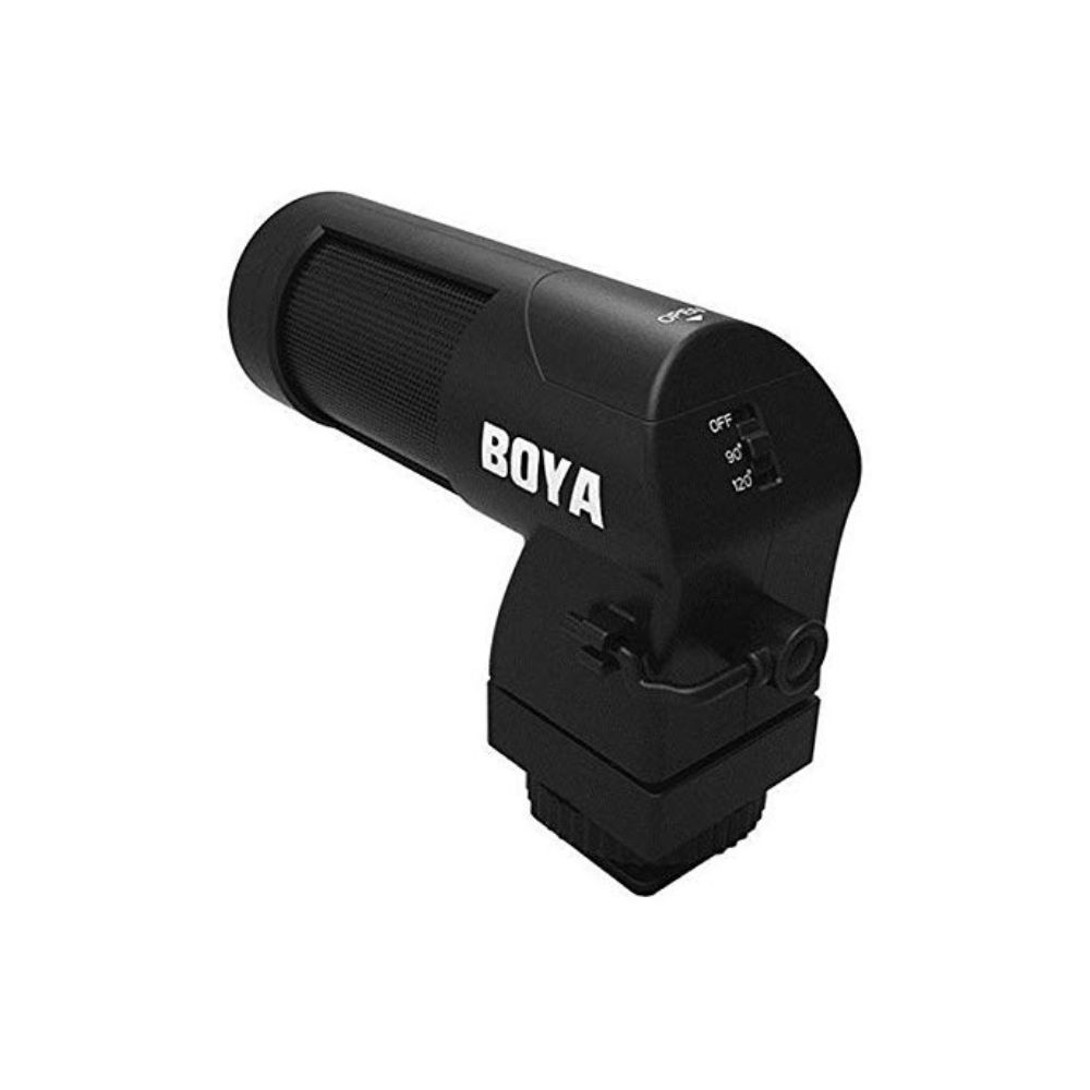 BOYA BY-V01 Stereo X/Y Mini Condenser Microphone